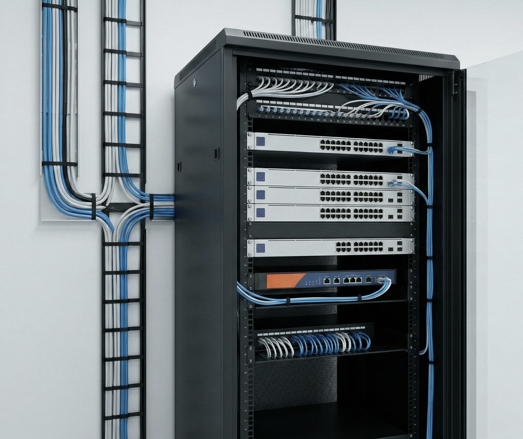 Network infrastructure and cabling